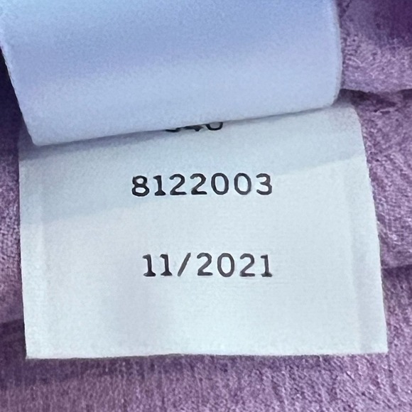 1.‎ STATE SLEEVELESS MOCK TIE NECK BLOUSE IN VIOLET TULLE NWT WOMEN'S SIZE LARGE - Picture 15 of 15